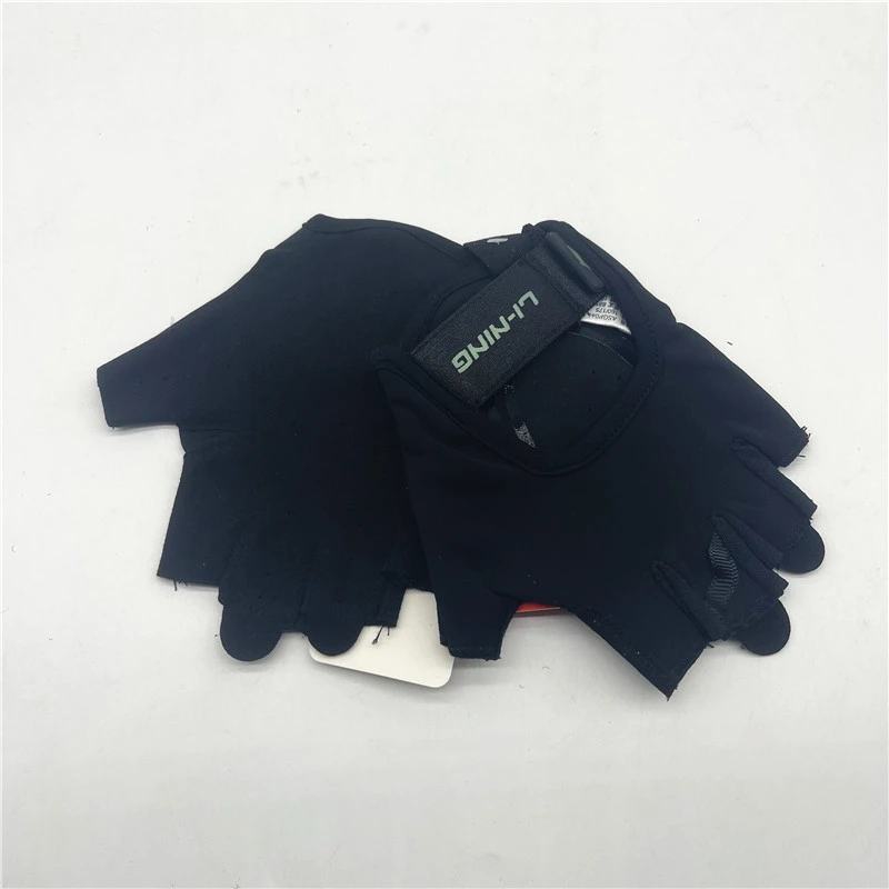 李宁女士运动器械训练撸铁单杠护手腕防滑运动手套ASGP044