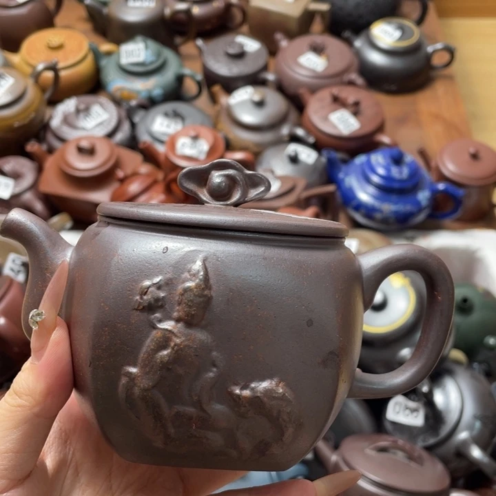 茶壶紫砂紫砂微瑕