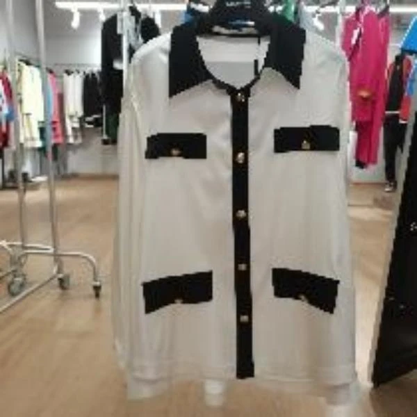 【顾文婷推荐】蒋云 真 丝净色小香风衬衣 E2G06020AA