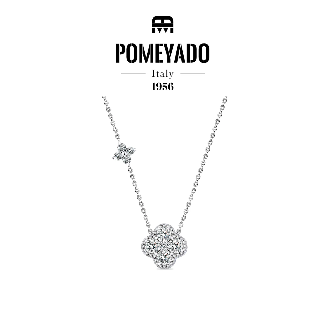 坠链均925银莫桑石 【幸运女神】POMEYADO设计师款限定项链F2006