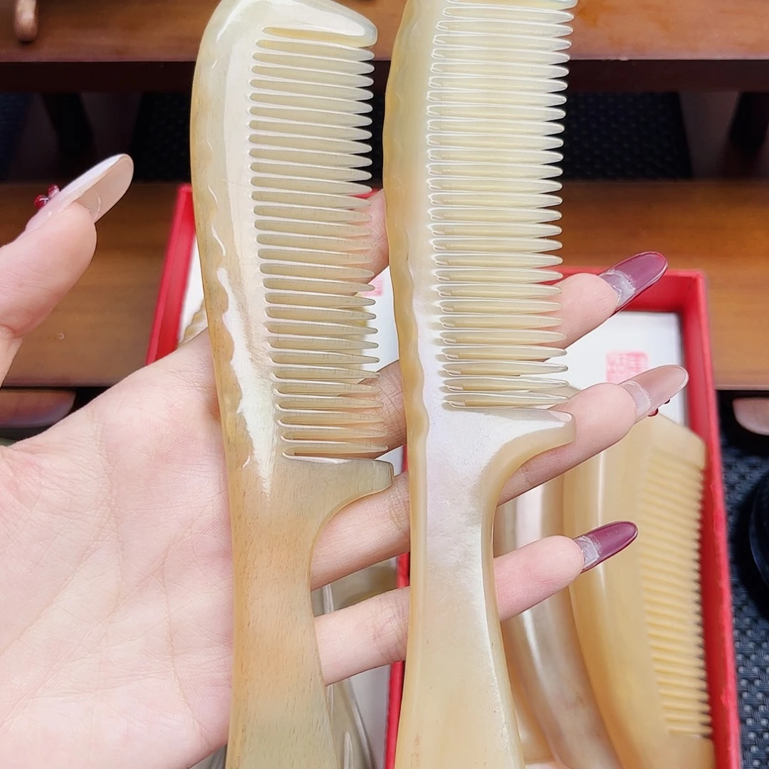 手工制作牛角梳子