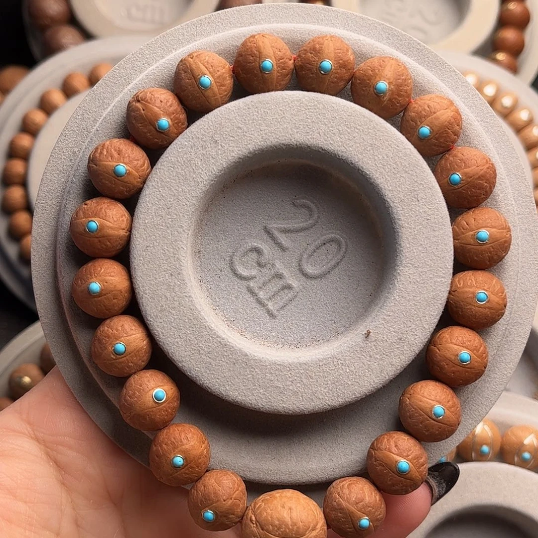 吊坠凤眼菩提12.5镶嵌