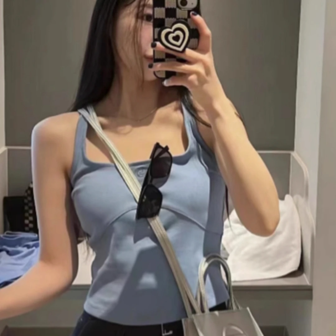 【番薯欧尼618福利款】蓝色背心