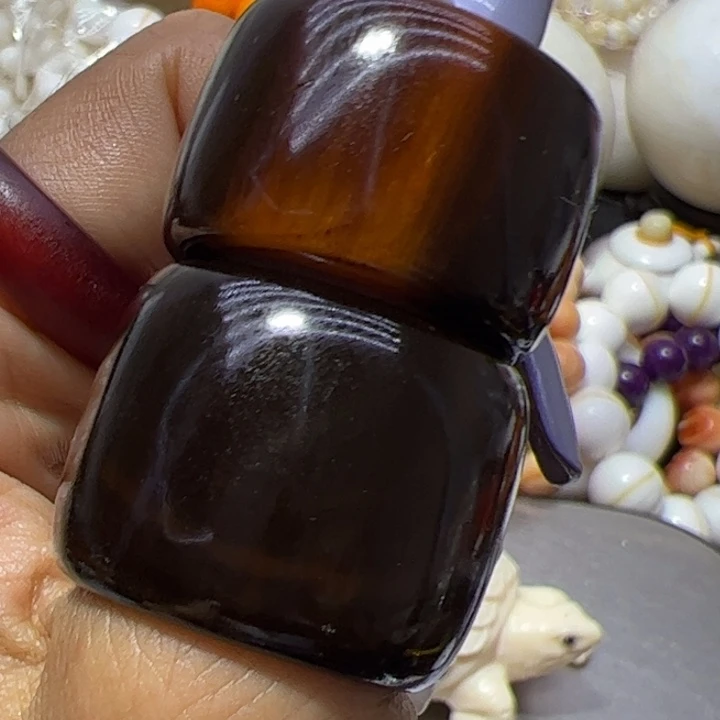 大果紫檀（缅甸花梨）全血扳指mm