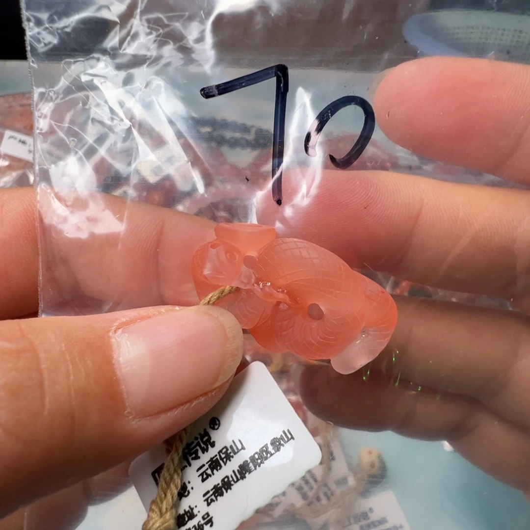 南红玛瑙手串未镶嵌70