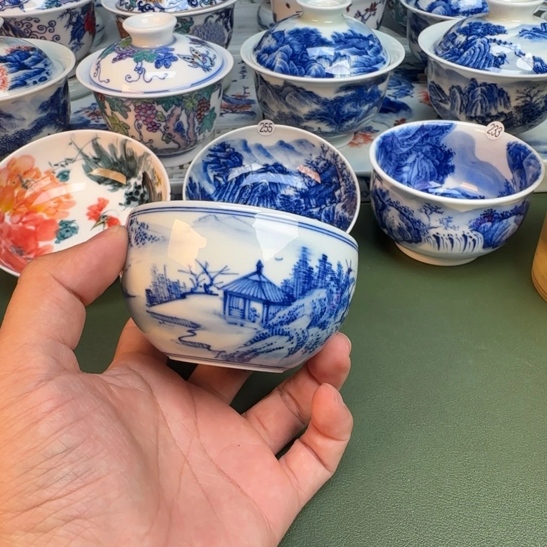 陶纯手工纯手绘茶具269