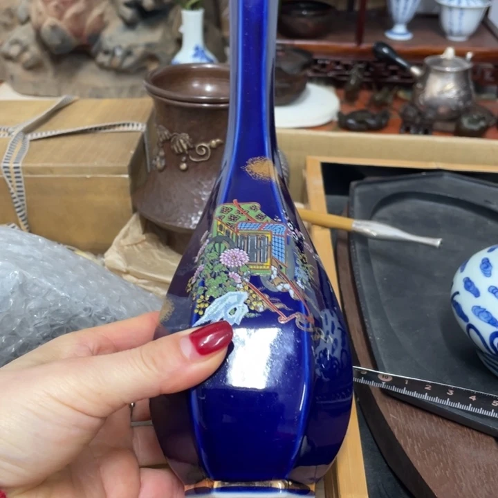 瓷中古艺术品摆件