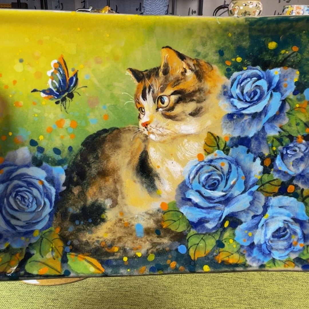 【闪购商品】摆件珎桃园山房原创手绘作品