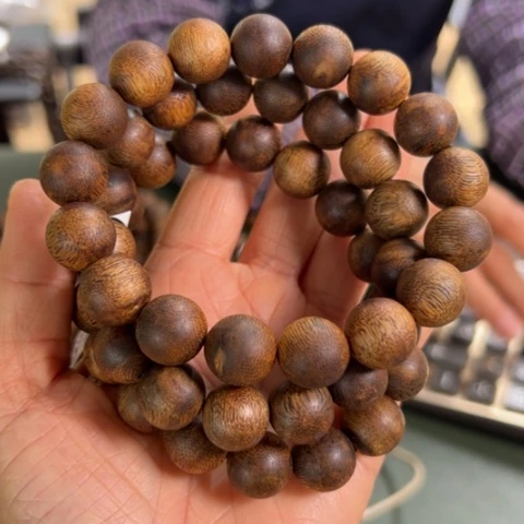 手串沉香白棋14克卡1.3多样性发1串