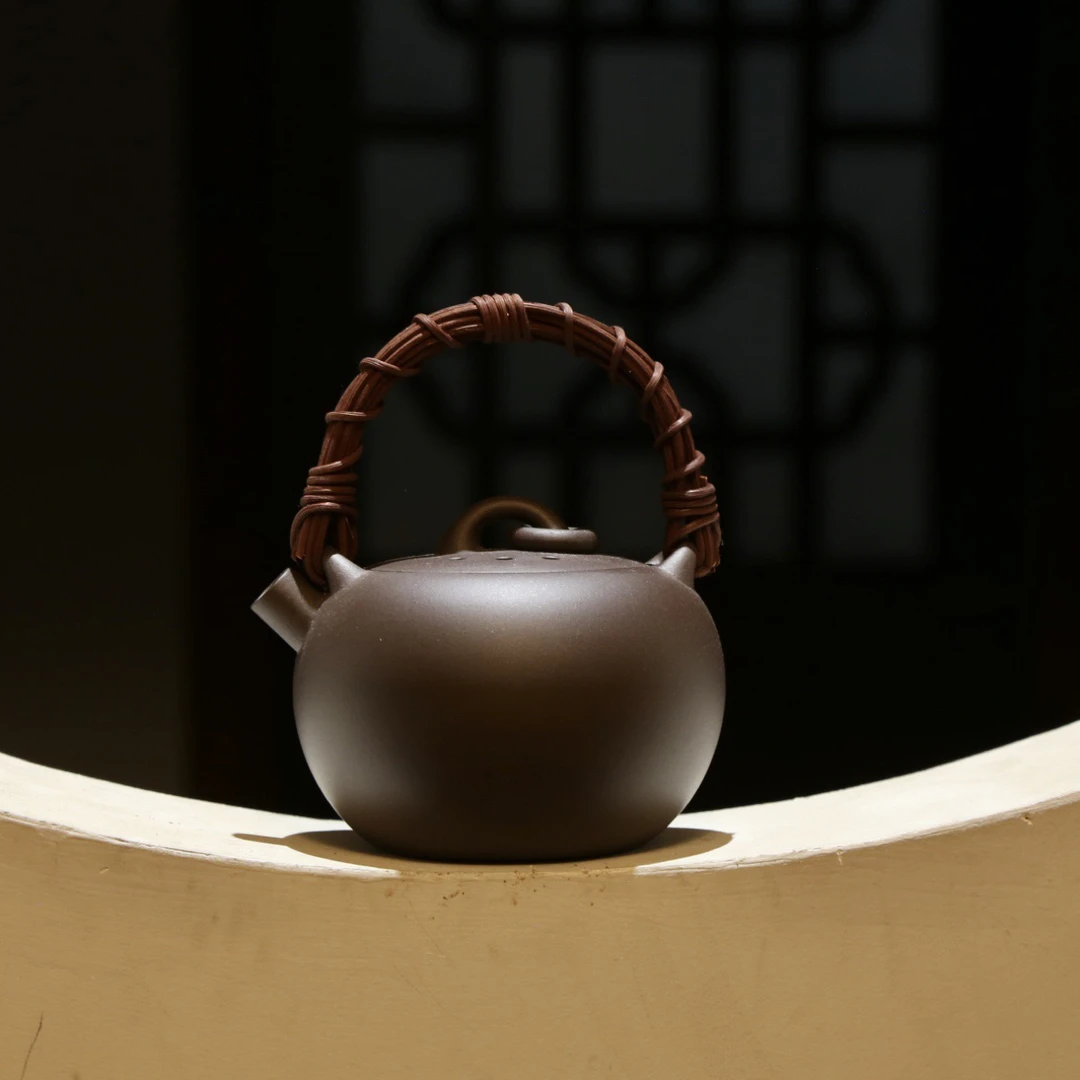 大小适中的紫砂煮水壶  480cc 适合秋冬煮一些熟茶/老白茶/养生