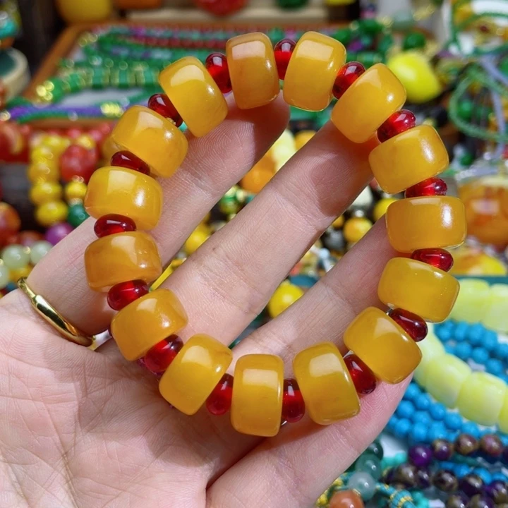 树脂制品63号算盘手串