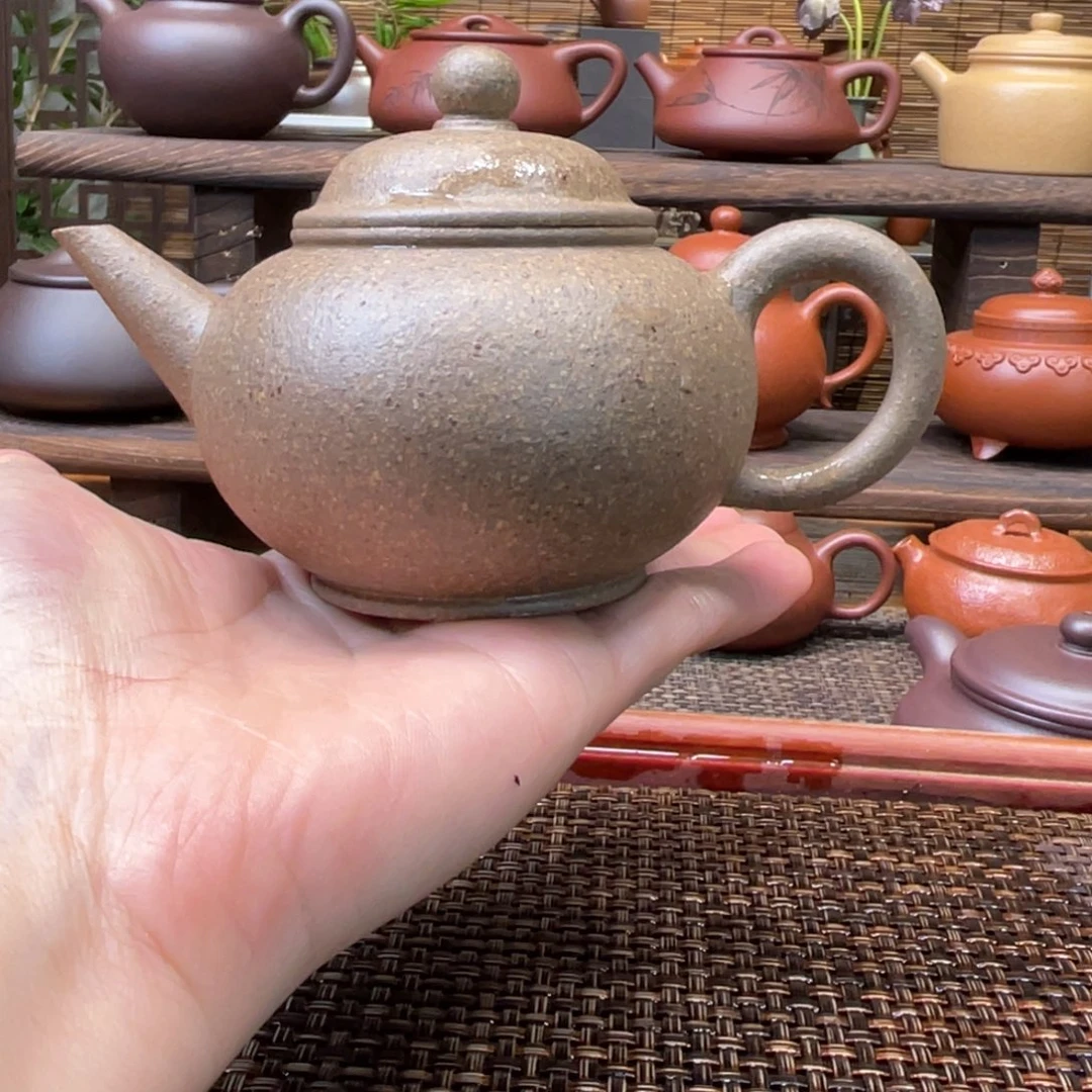 茶壶紫砂宜兴原矿紫砂手工制全155