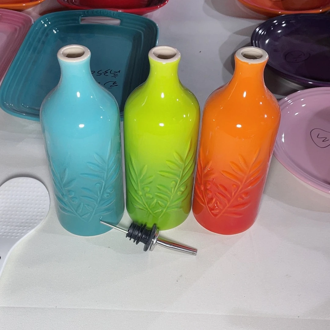 瓷片微瑕陶瓷餐具家用 三个带油嘴