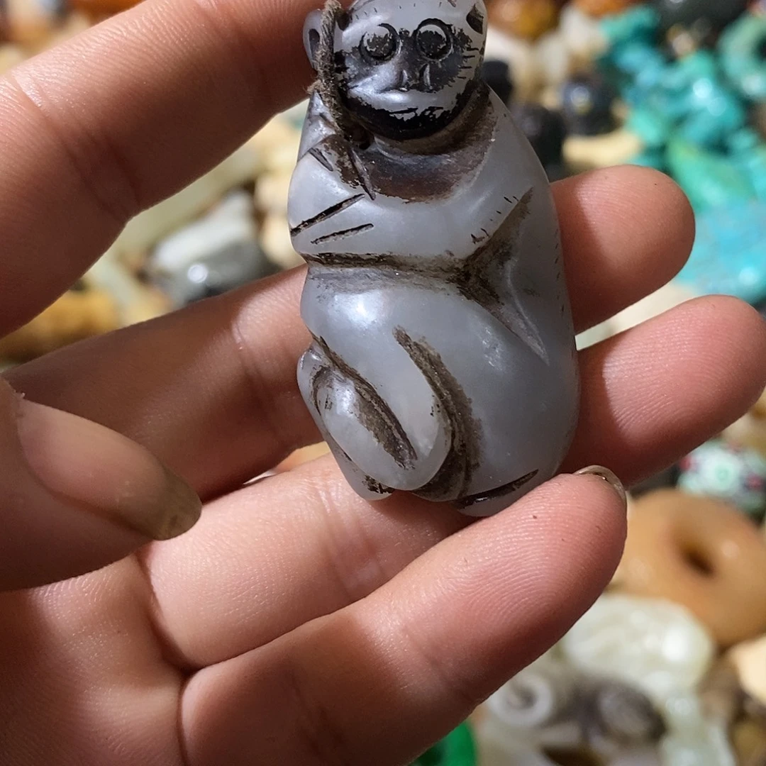 和田玉（糖玉）未镶嵌挂件