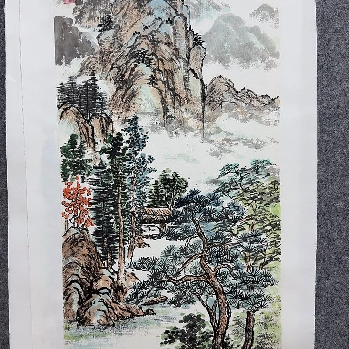 国画孙建平老师手绘作品