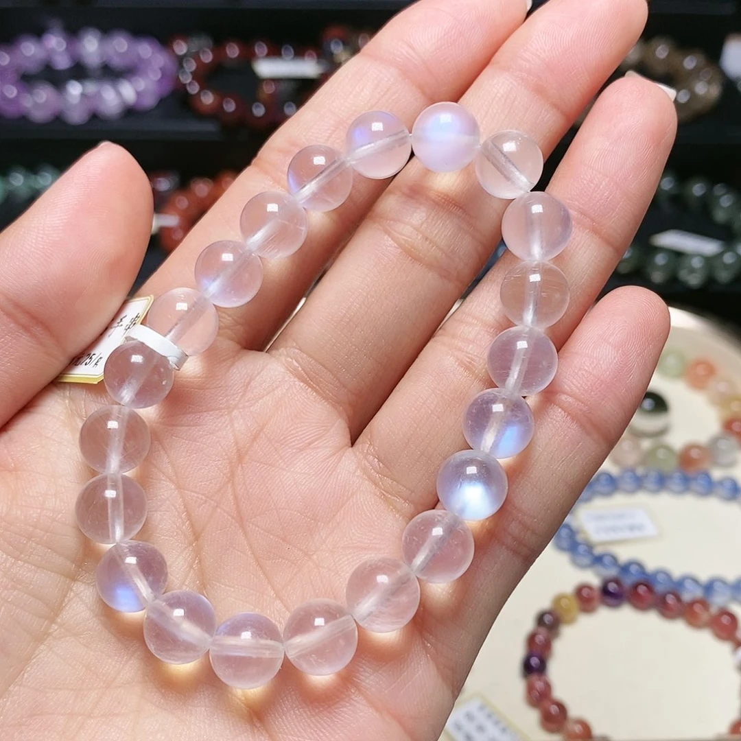 月光石手串未镶嵌