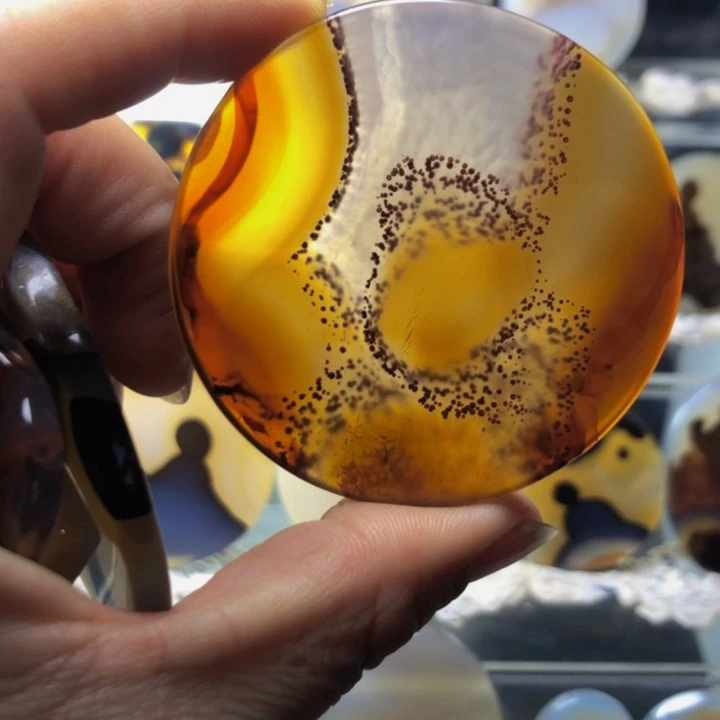 合金玛瑙/玉髓珠宝奇石8有瑕