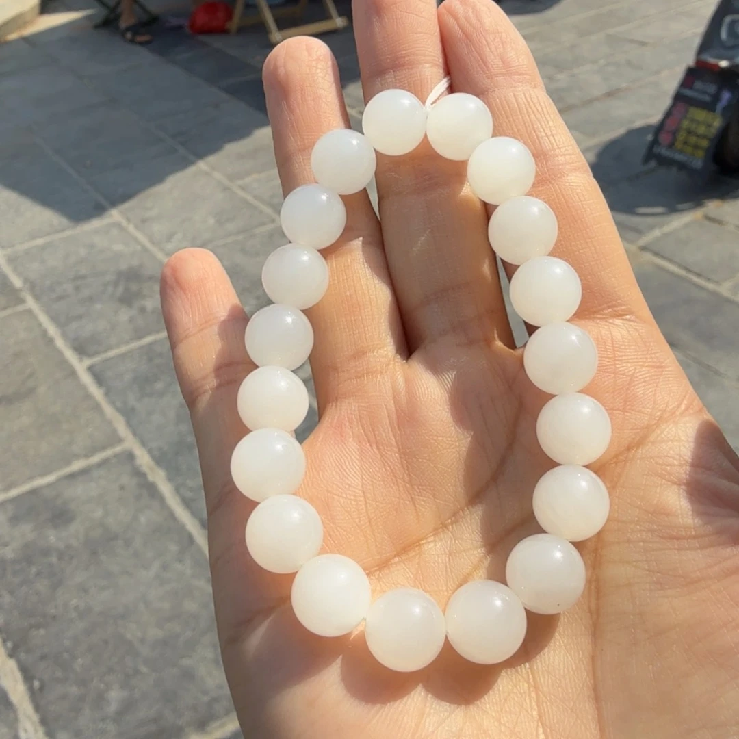 和田玉未镶嵌颈饰白玉手串帅弟弟F多样性拍一发一