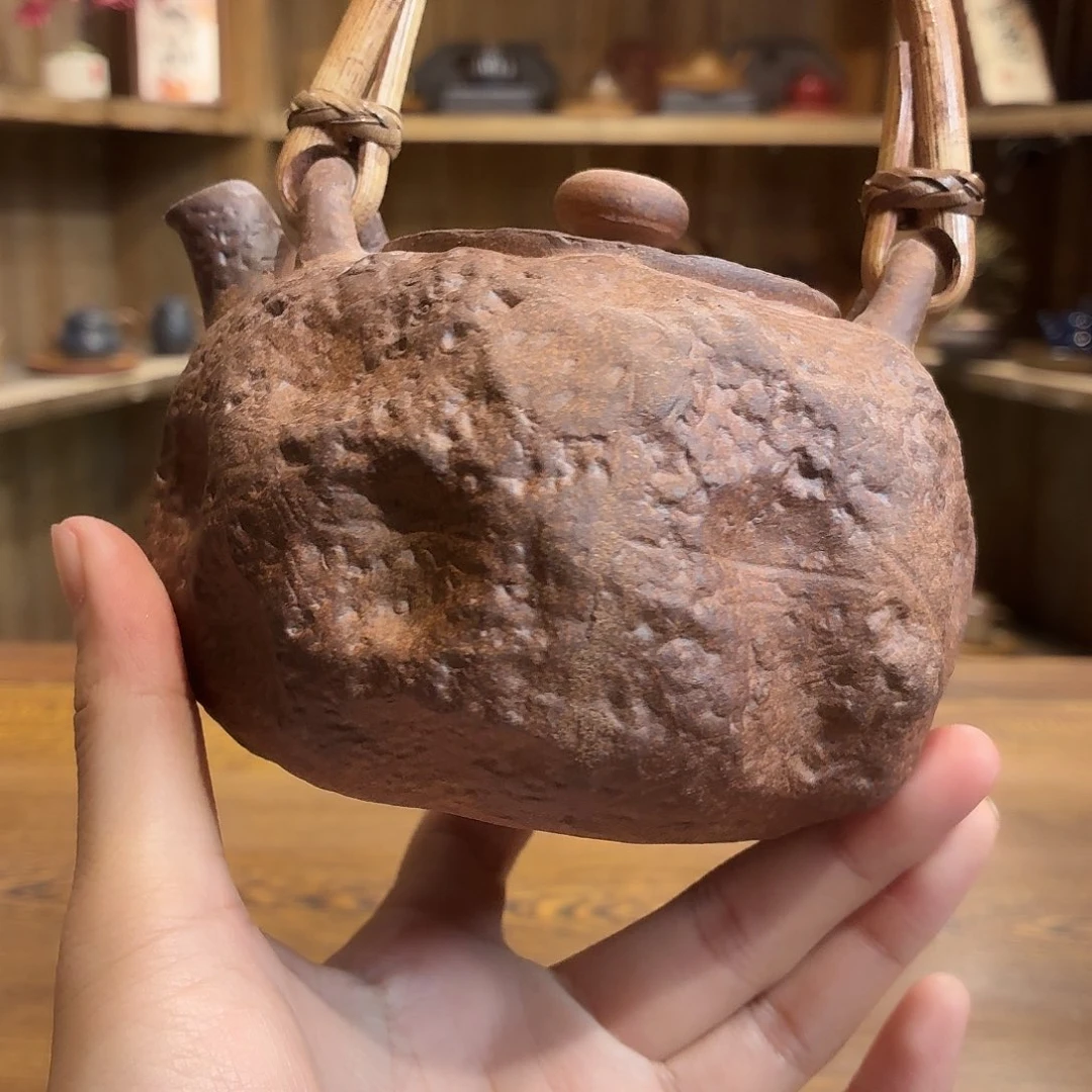 柴烧老岩泥茶器皿