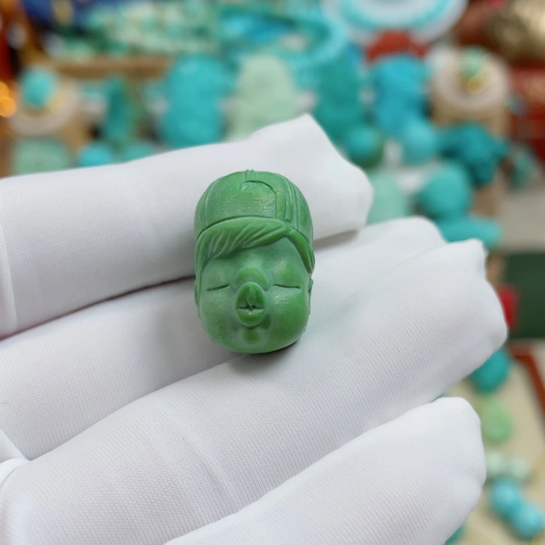 绿松石未镶嵌珠宝奇石