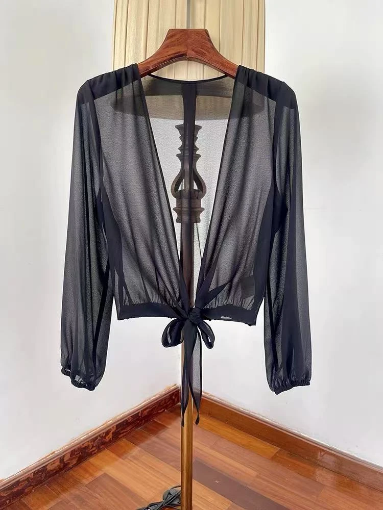 HX南油新款乔其衬衫【9959】