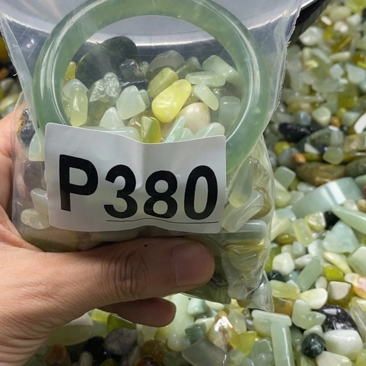 蛇纹石玉未镶嵌鱼缸石