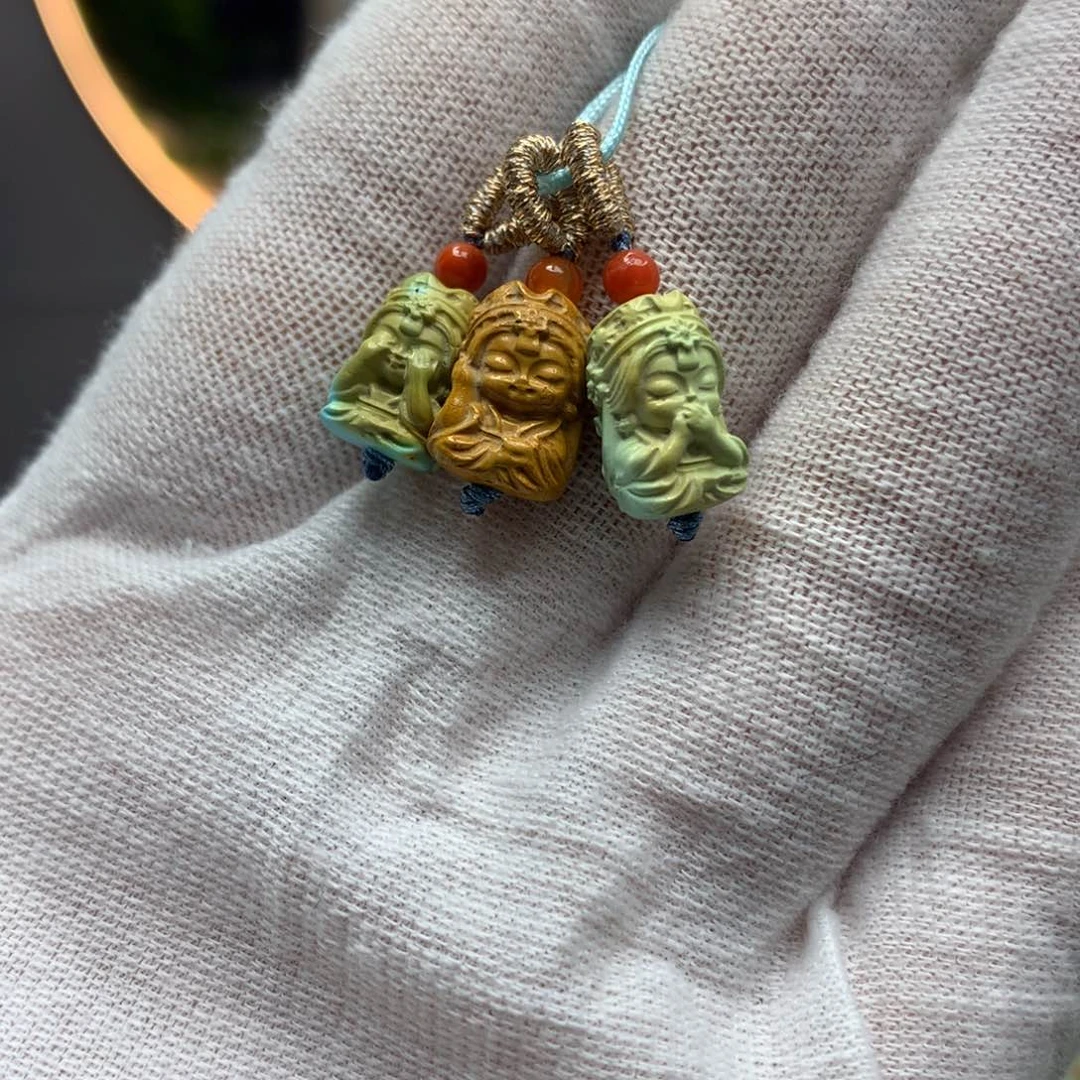 绿松石挂件未镶嵌