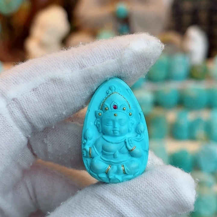 未镶嵌绿松石配饰