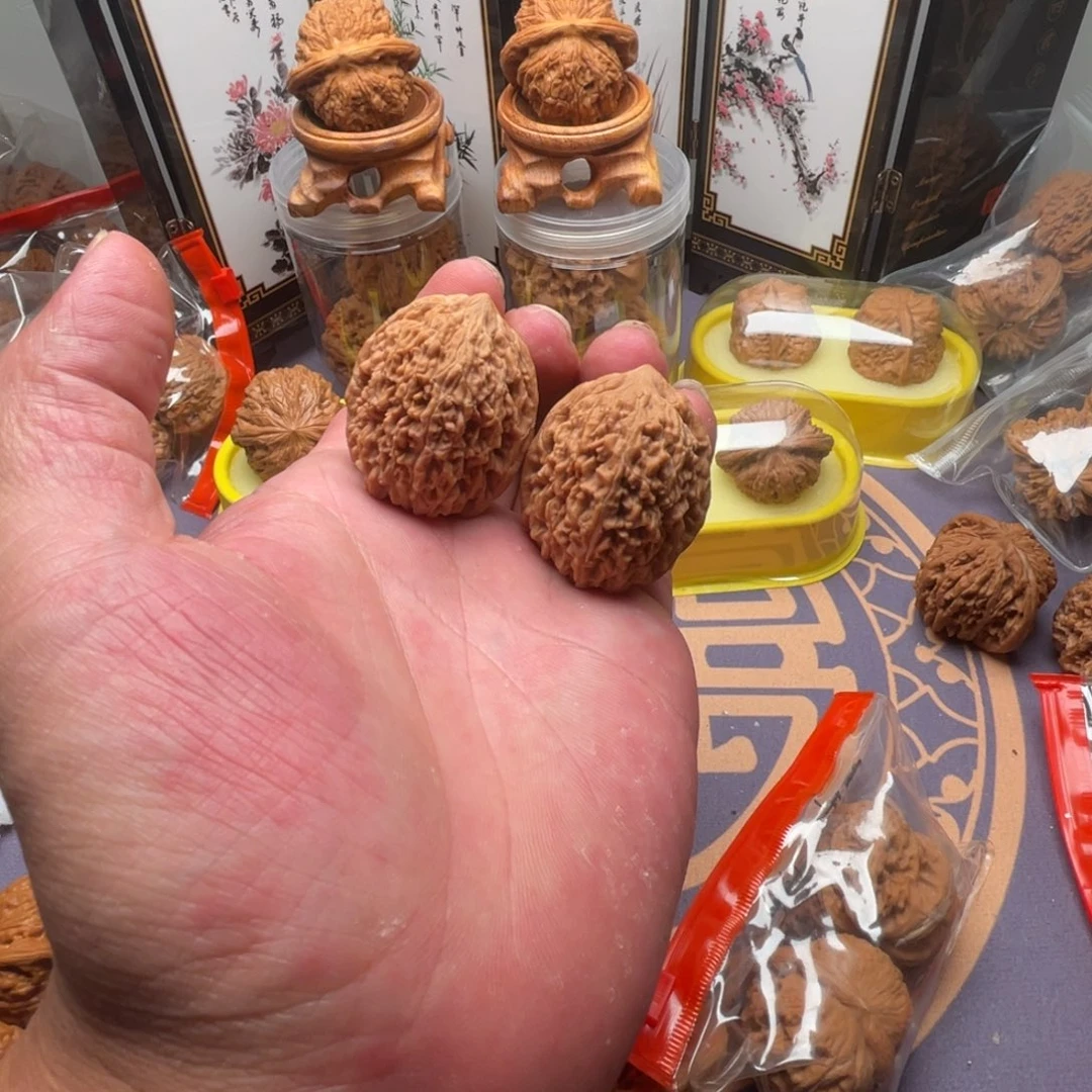 把件核桃全品无修大蒜头