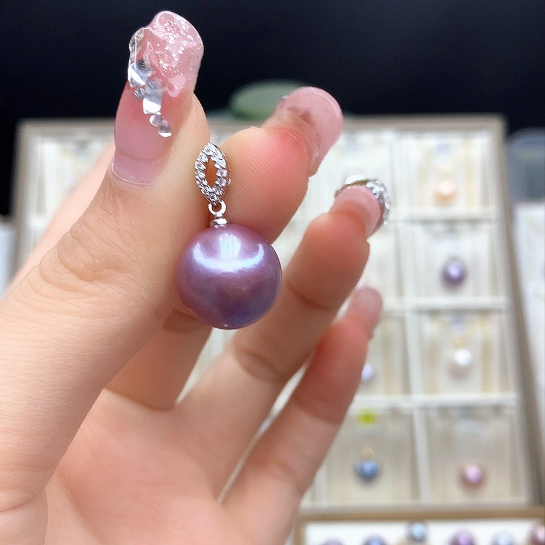 淡水珍珠颈饰合金