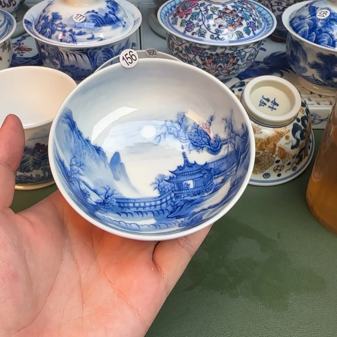 彦祖纯手工手绘茶具156