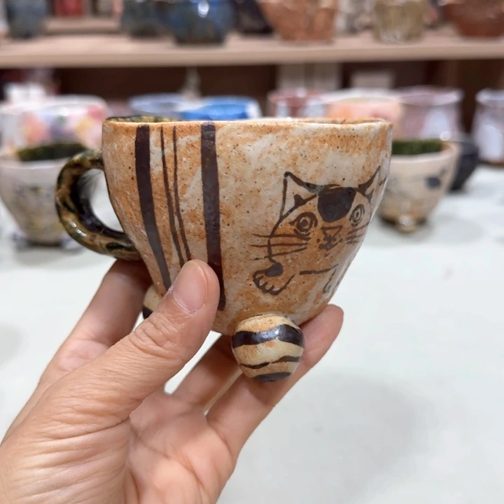 愤****?绿织布马克杯不退不换