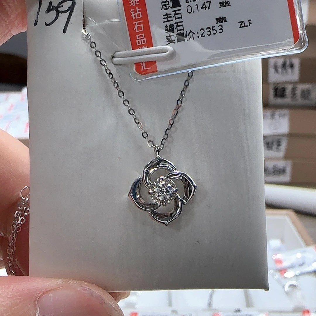 套链钻石18K金镶嵌