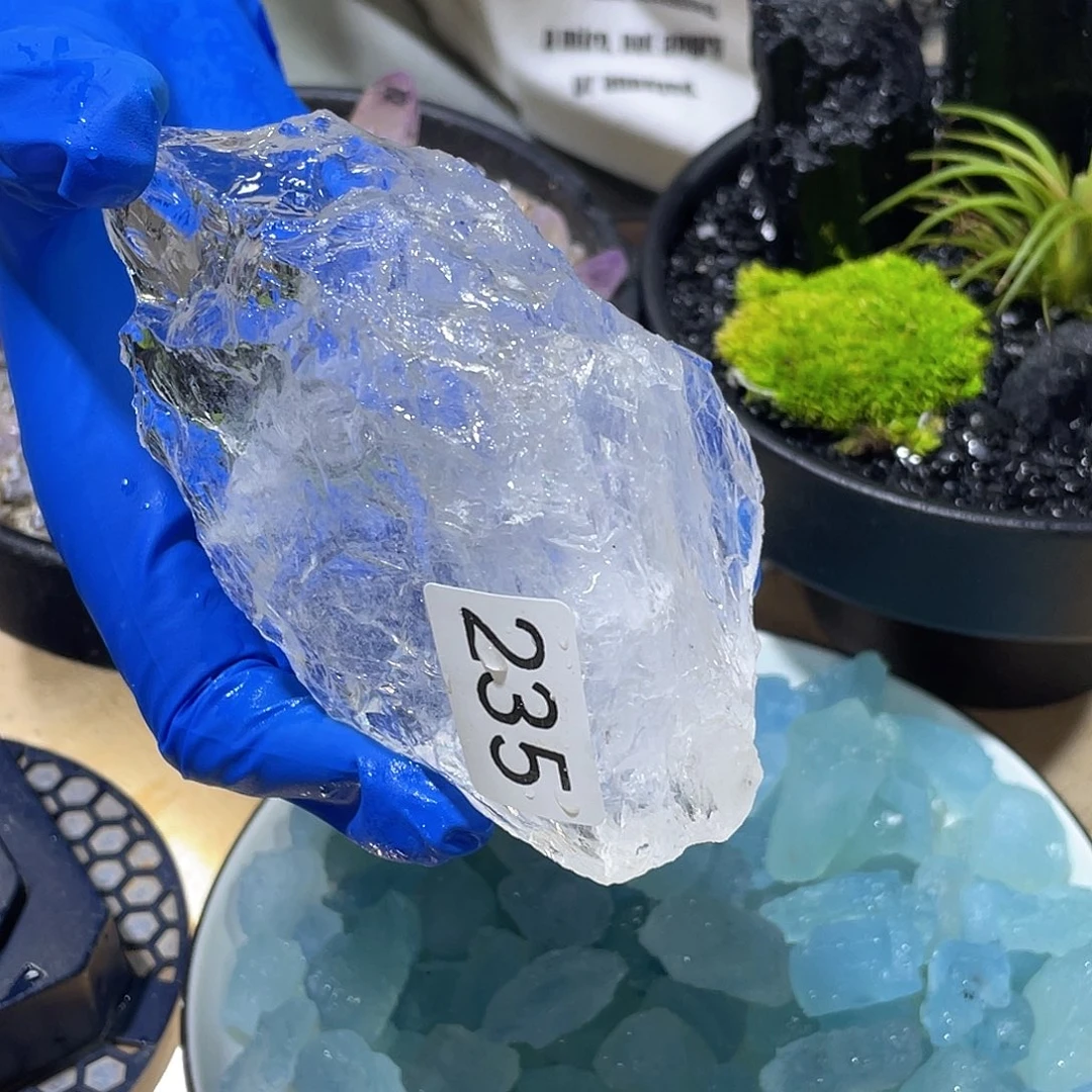 未镶嵌水晶珠宝半成品