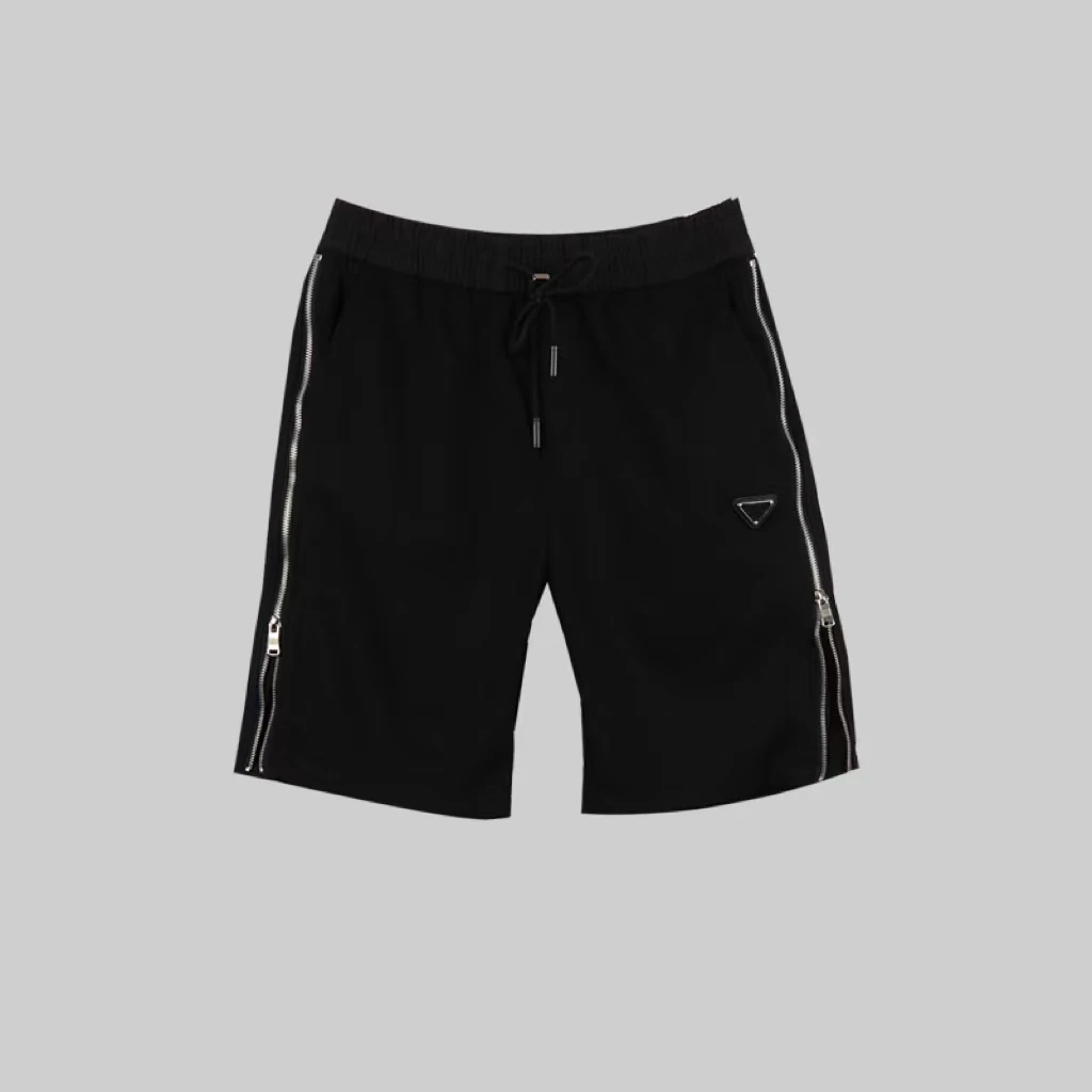 夏季宽松男士拉链短裤