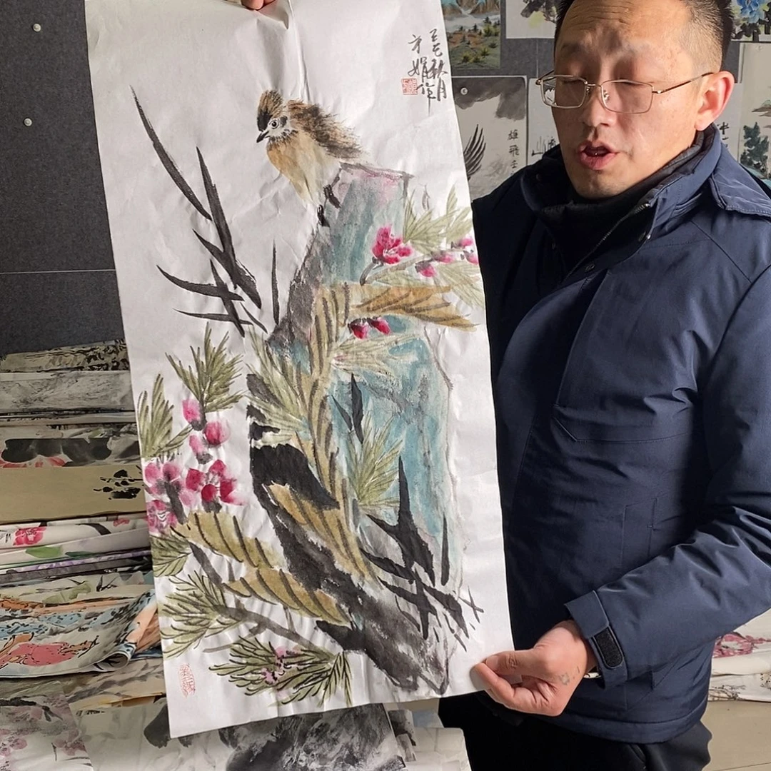 国画纯手绘手绘作品7