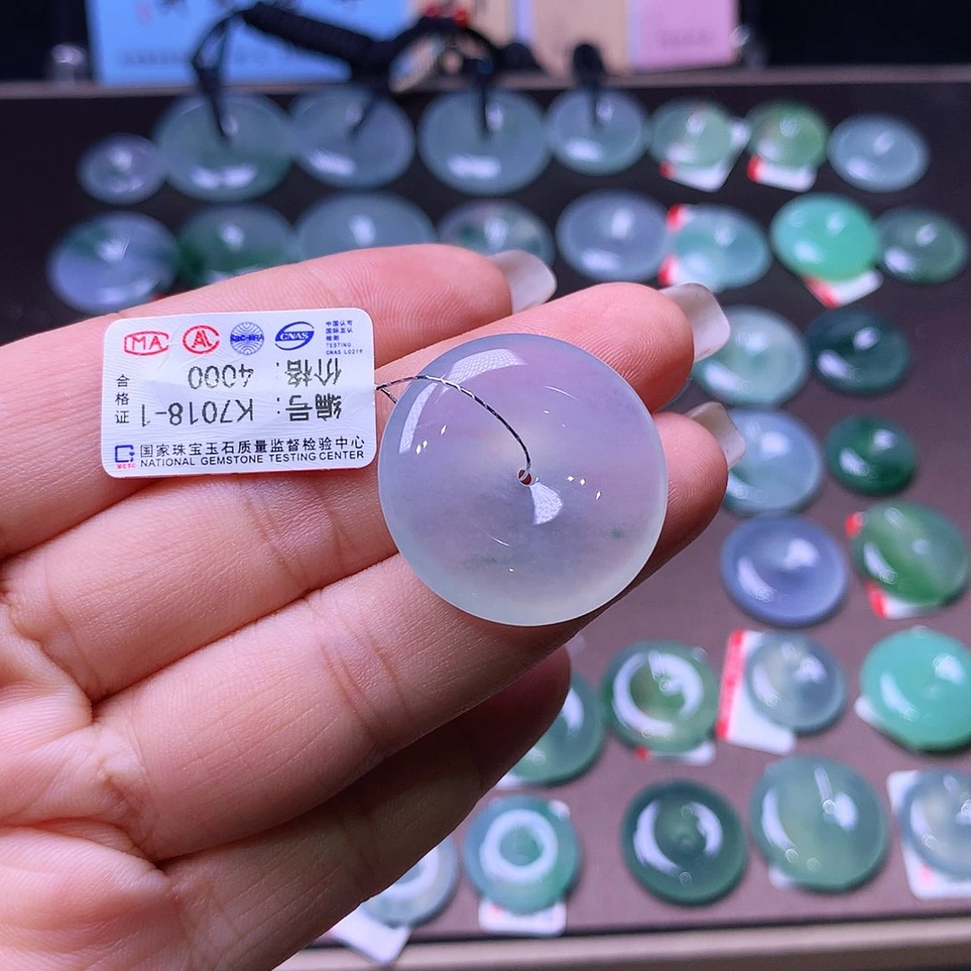 颈饰未镶嵌翡翠27×6.2