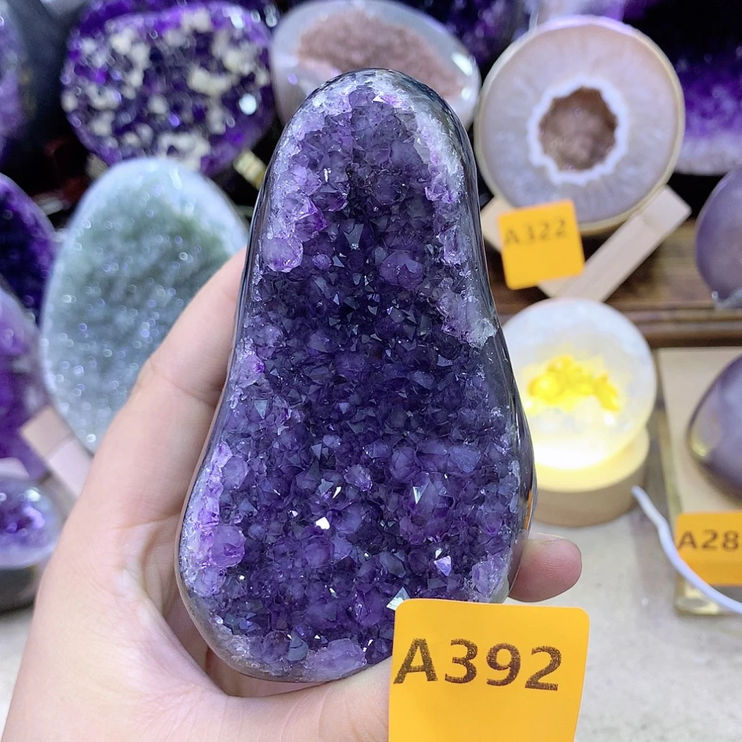 未镶嵌大型摆件（非配饰）紫晶
