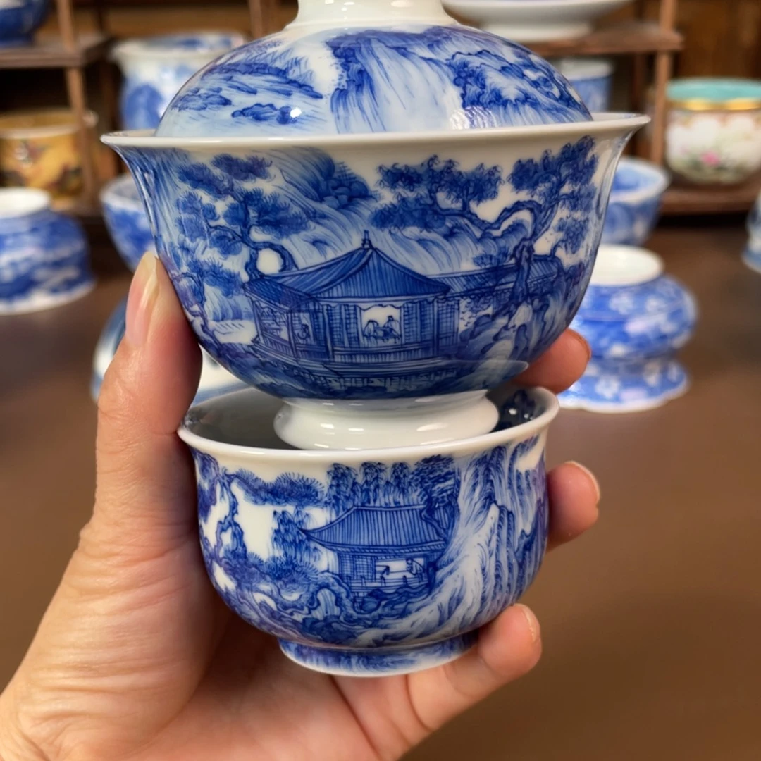 景德镇陶瓷手工手绘