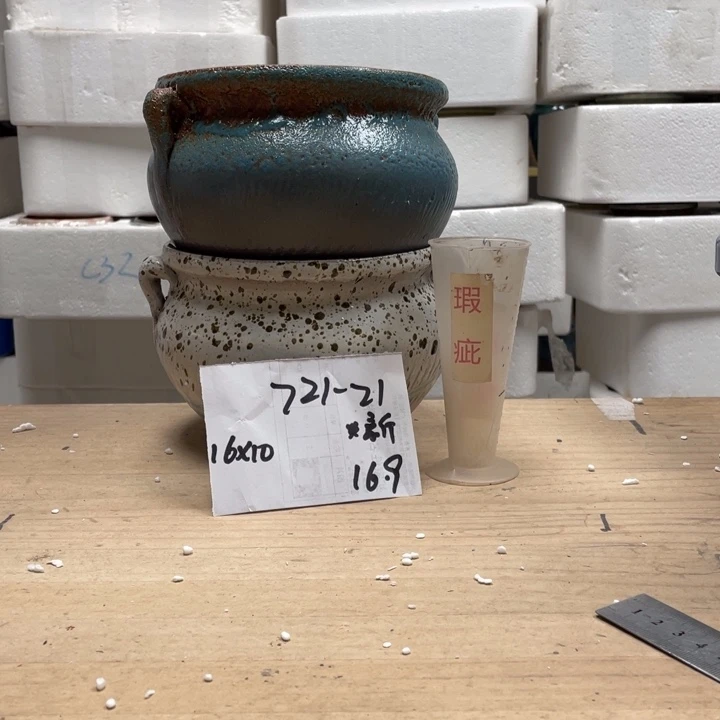 紫砂花盆多肉花盆微瑕21
