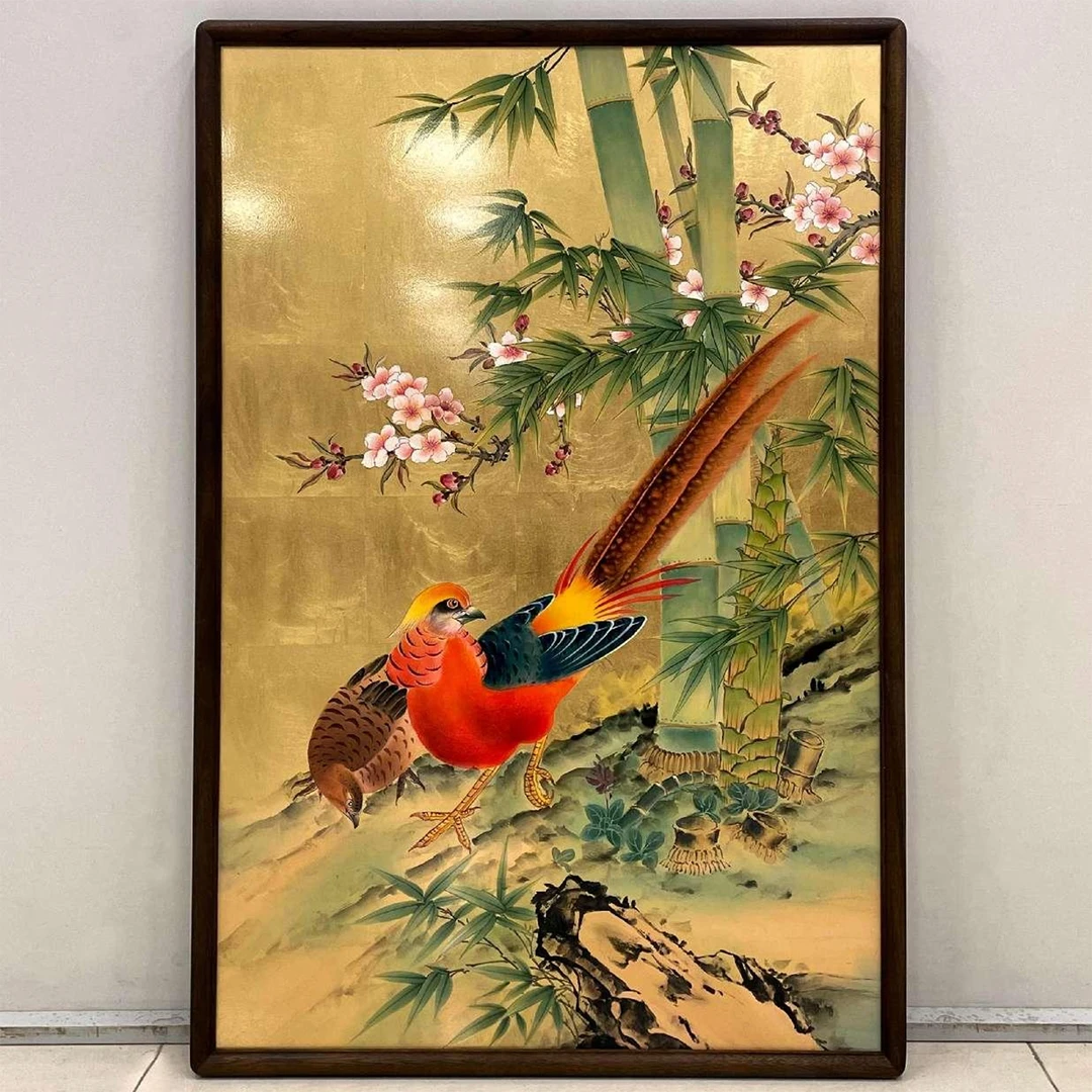 【本尼家】AK227中式挂画装饰摆件 高93cm*宽63cm