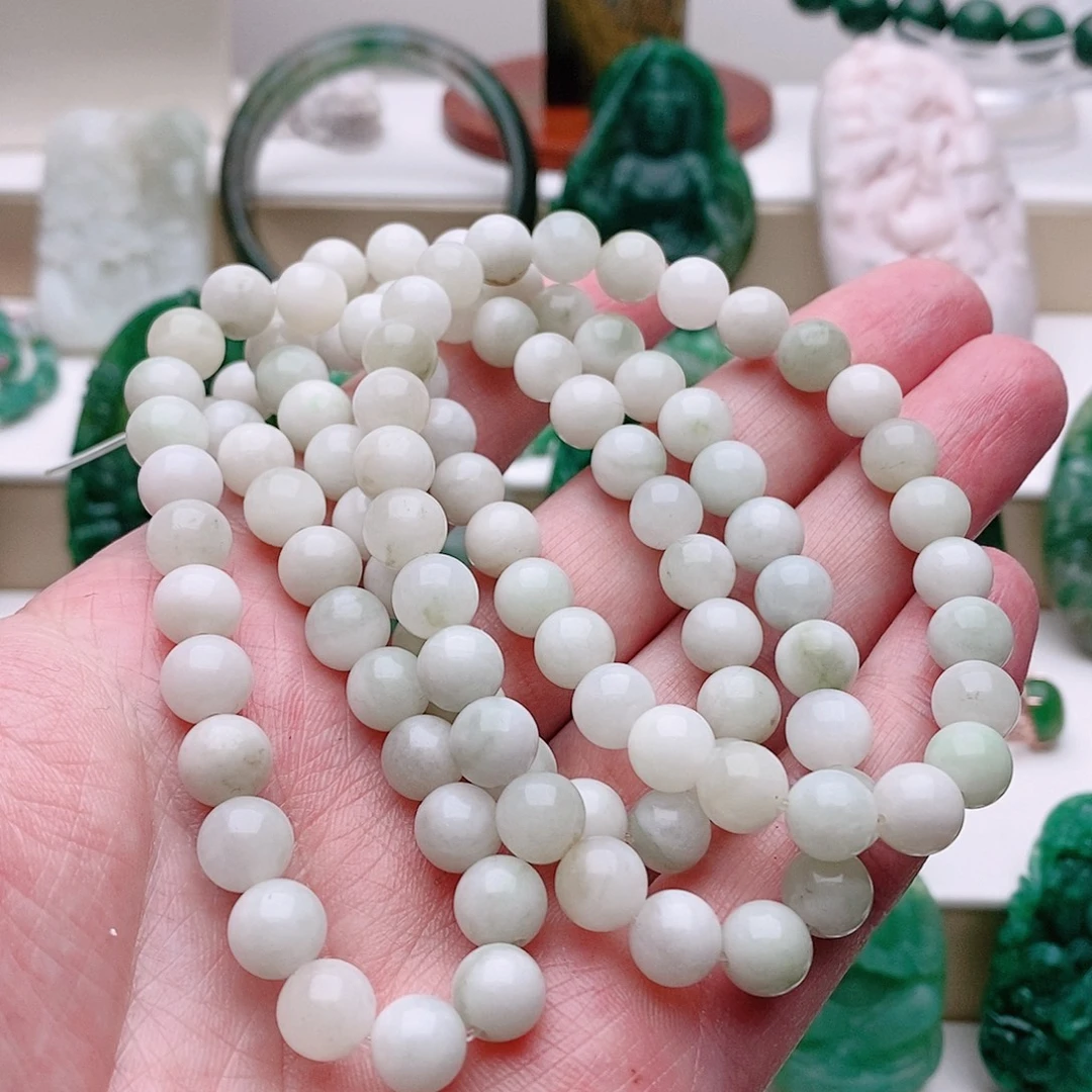 独山玉未镶嵌手串