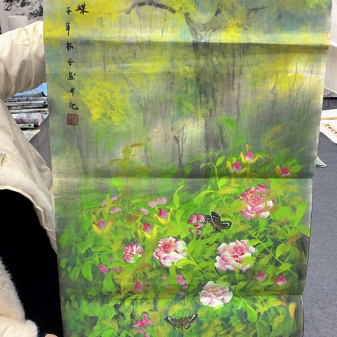 国画国画手绘作品