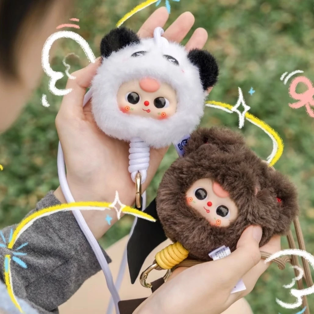 【拆盒】baby three娃三岁手机挂绳等多种毛绒潮玩盲盒礼物