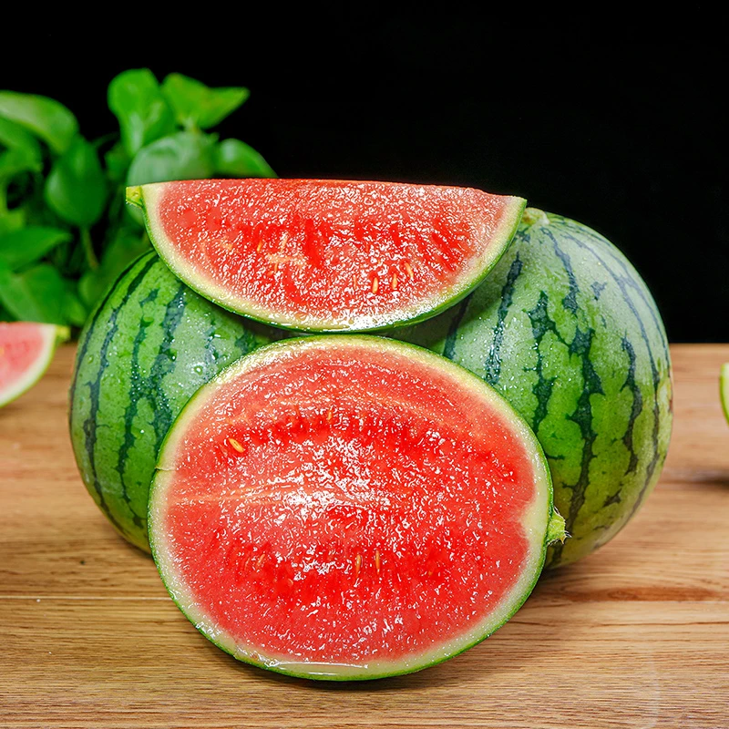 【顺丰/JD包邮】于甄鲜山东2k西瓜当季新鲜手剥薄皮小西瓜