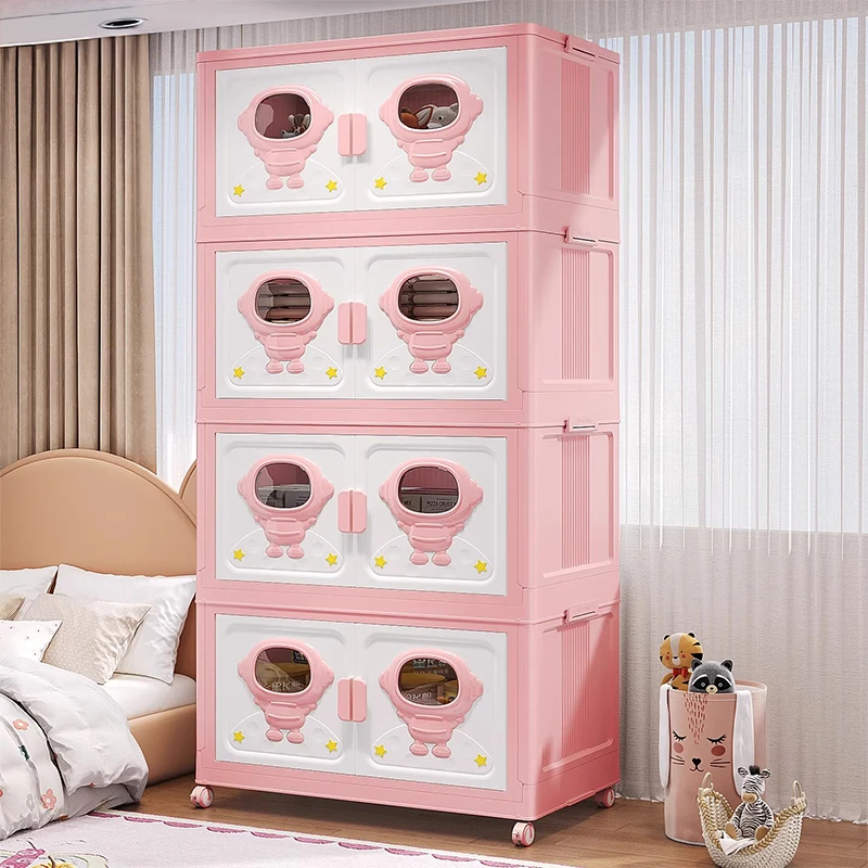 母婴用品收纳柜家用多层大容量宝宝奶粉零食衣物整理储物柜收纳箱