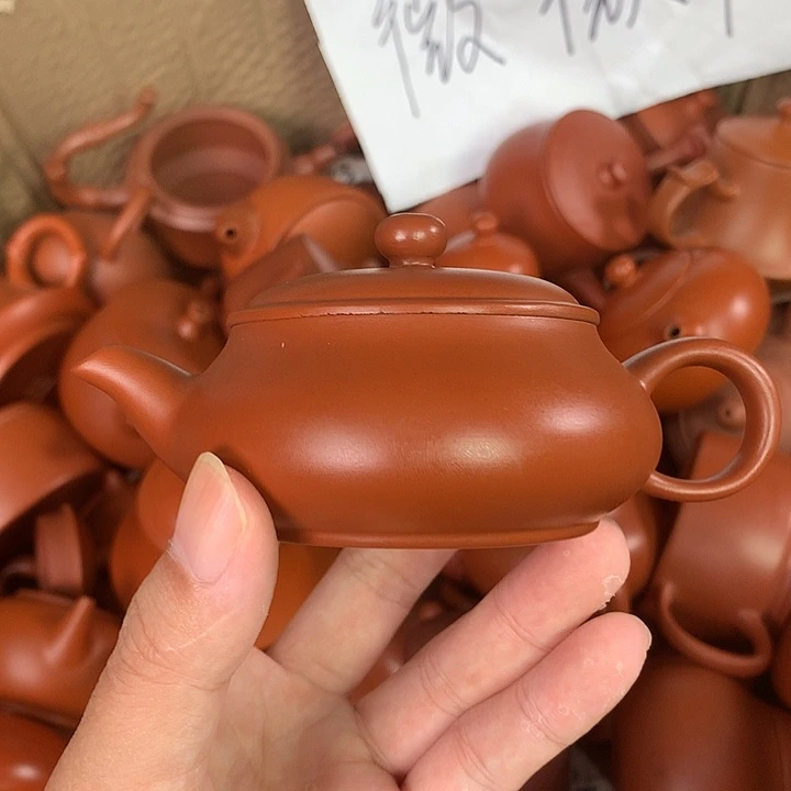 原矿朱泥茶壶茶具家用130