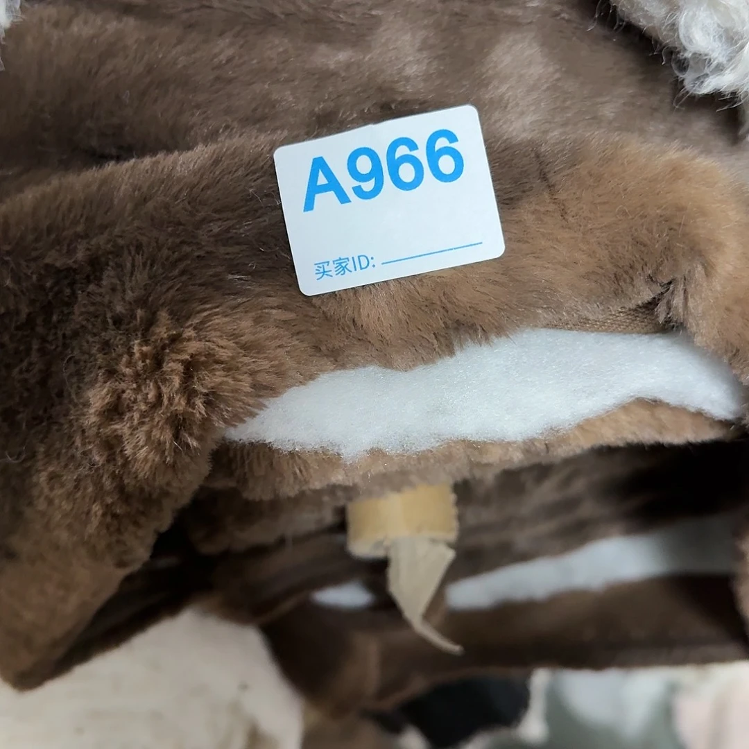 深咖色高密兔毛加棉16.88元2米966