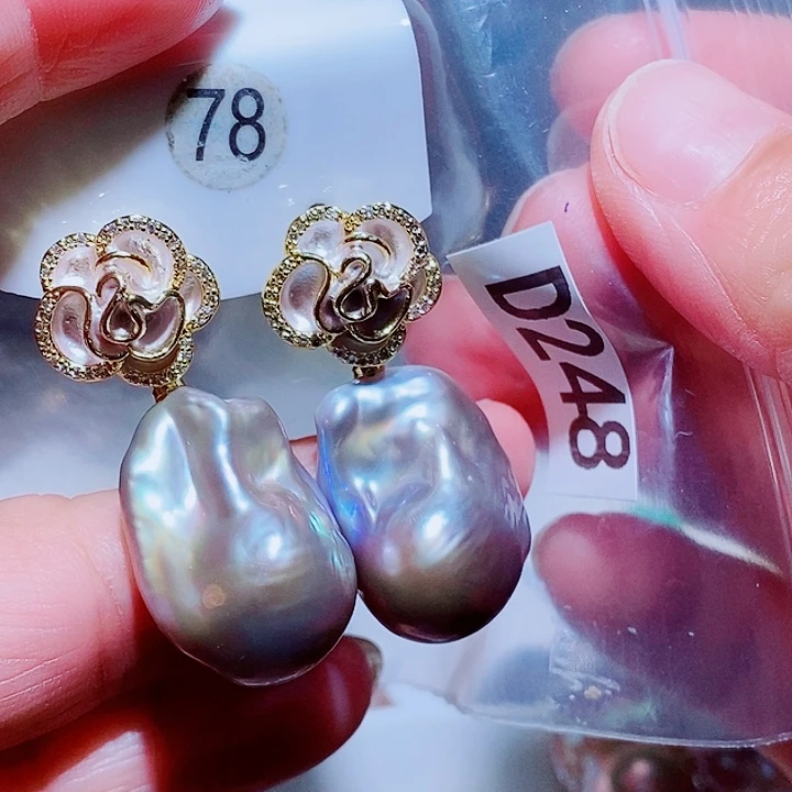 潘***玉银S925镶嵌其他淡水珍珠