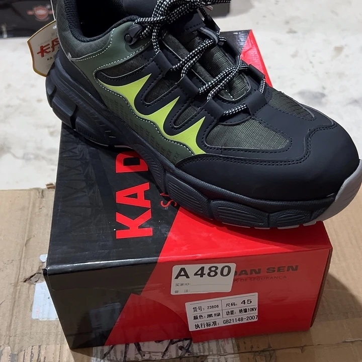 480号。45码防砸防刺劳保鞋。